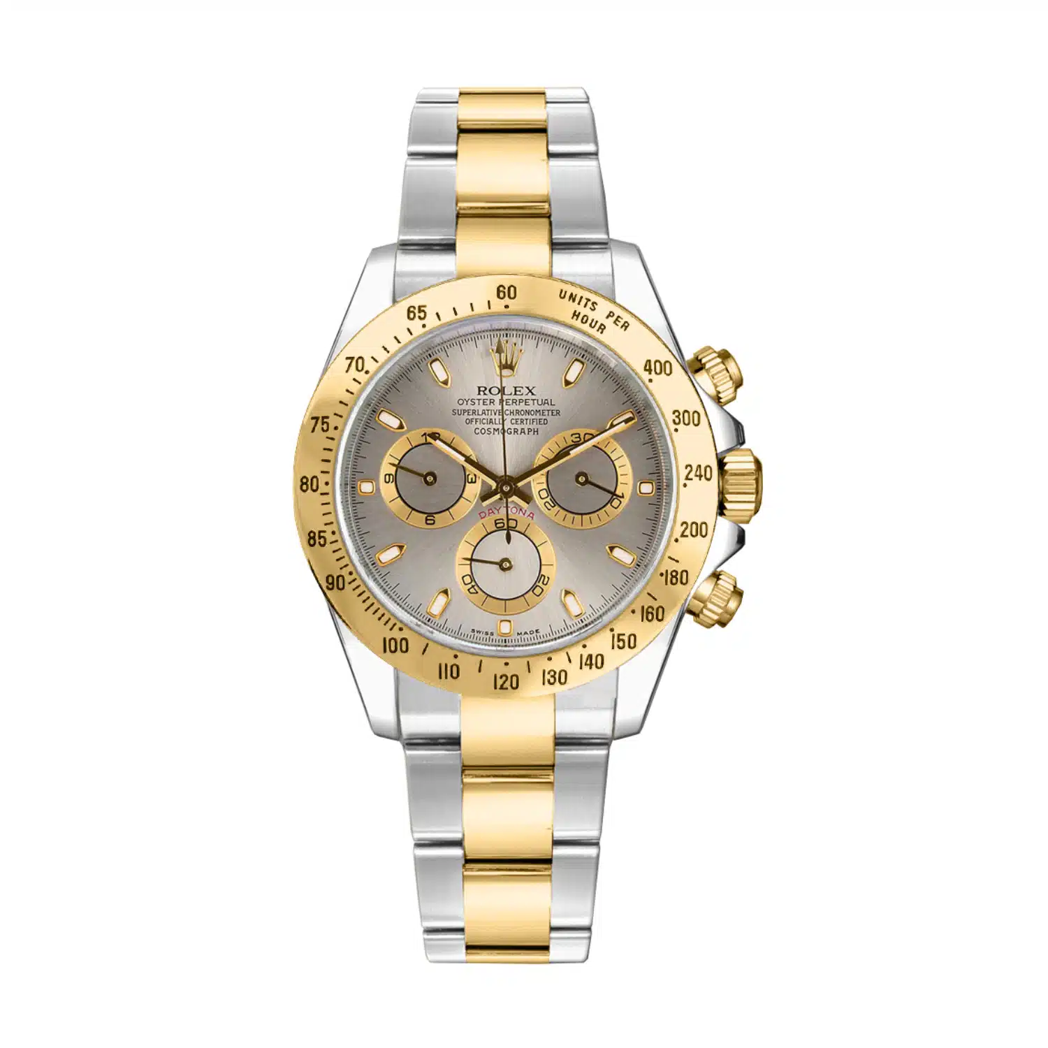 Rolex Daytona 116523-0041 40mm Yellow gold and Stainless steel Gray