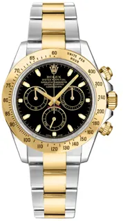 Rolex Daytona 116523-0039 Yellow gold and Stainless steel Black