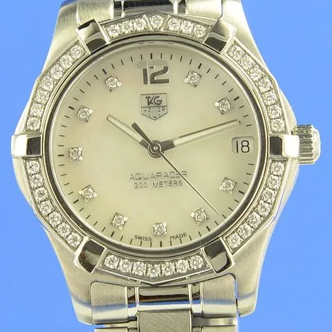 TAG Heuer Aquaracer Lady WAF1313.BA0819 32mm Stainless steel White