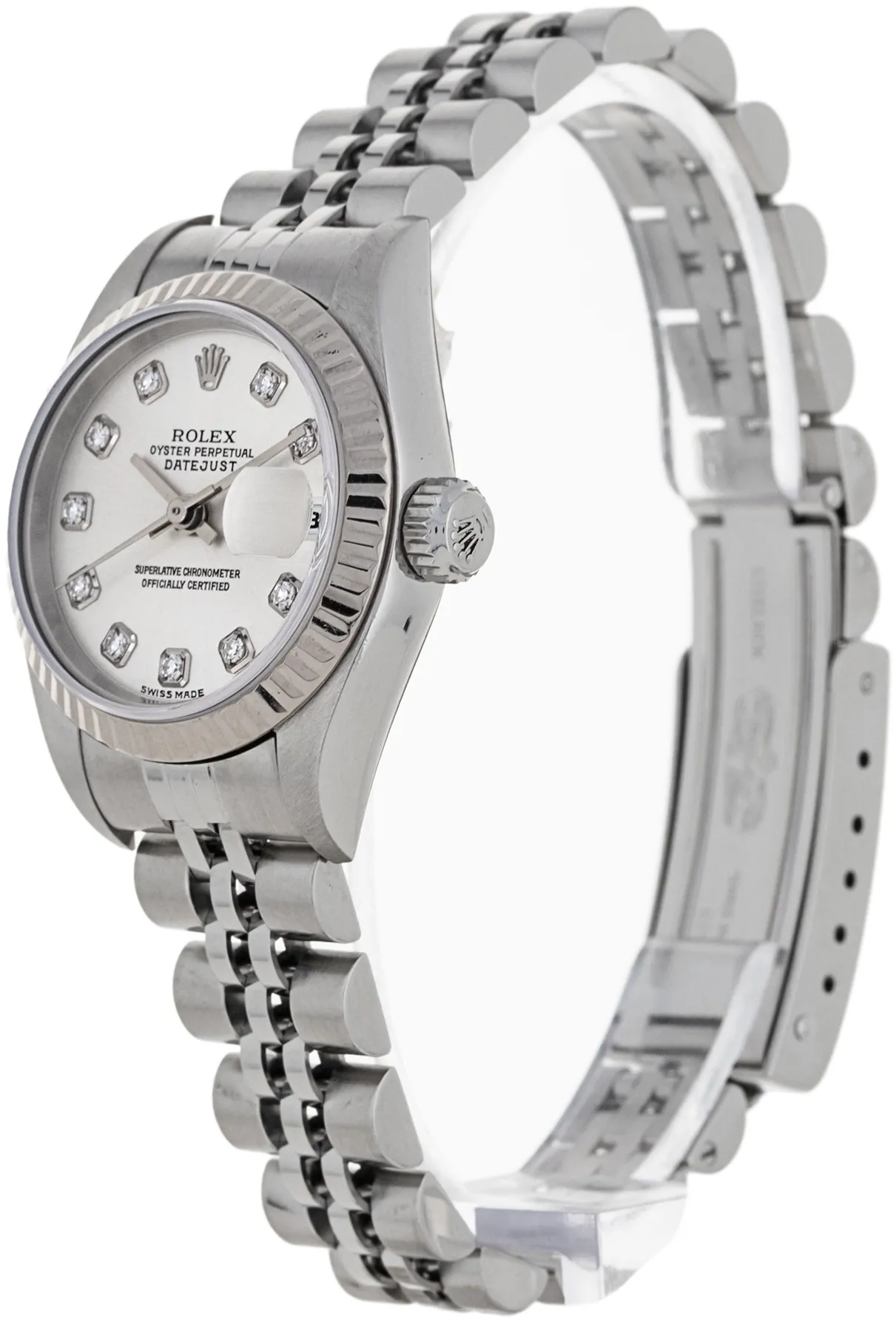 Rolex Lady-Datejust 79174 26mm White gold and Stainless steel Silver 1