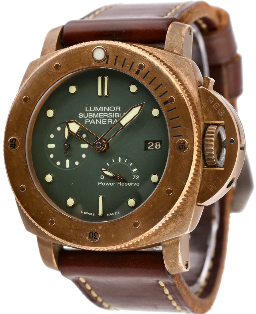 Panerai Submersible PAM 00507 47mm Bronze Green 5