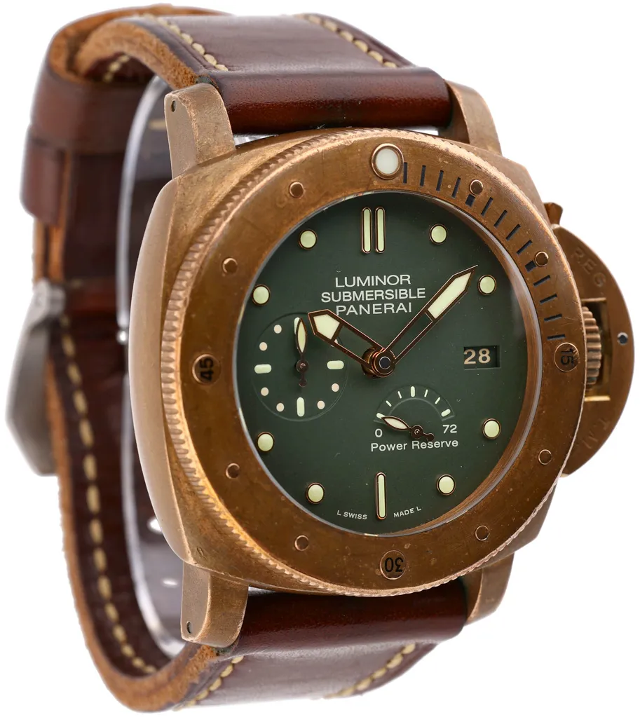 Panerai Submersible PAM 00507 47mm Bronze Green 2