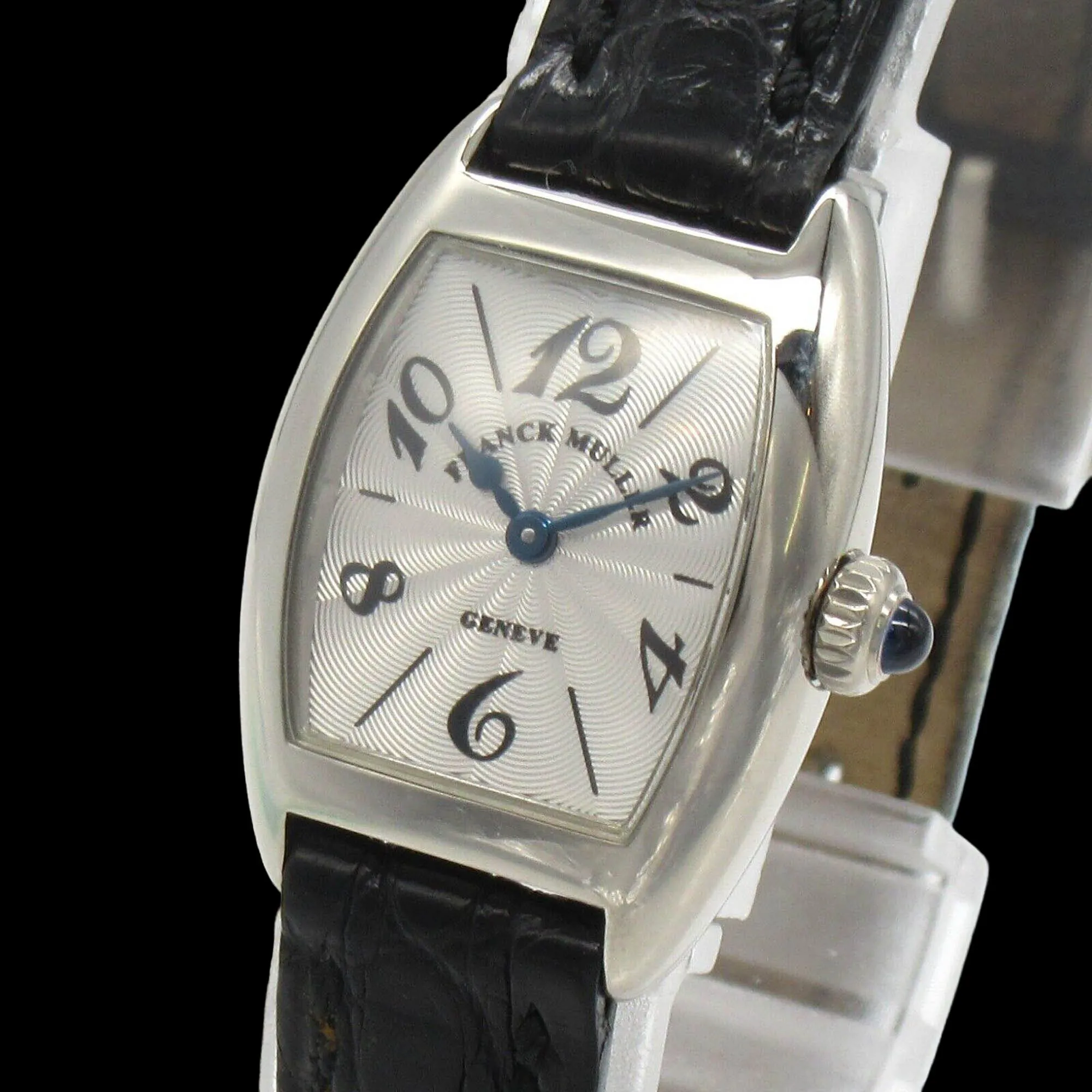 Franck Muller Cintree Curvex 20mm White gold Silver 1