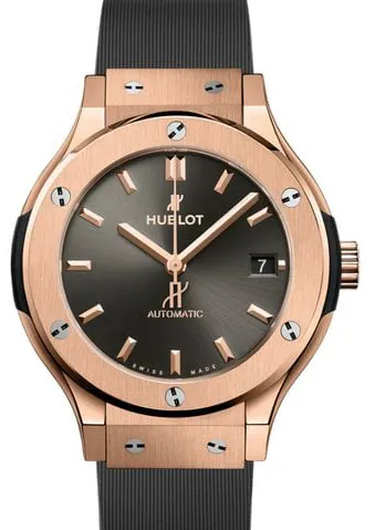 Hublot Classic Fusion 565.OX.7081.RX 38mm Yellow gold Gray