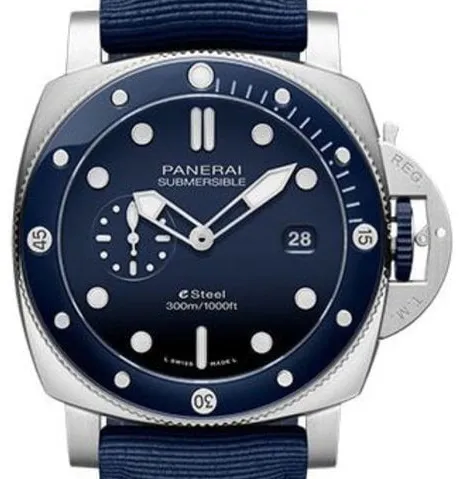 Panerai Submersible PAM 01289 44mm Steel Blue