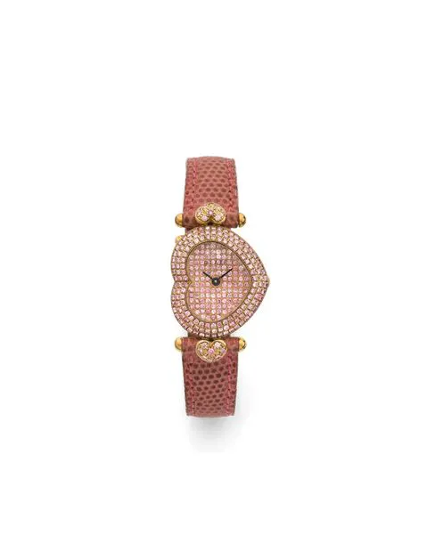 Graff 32mm Rose gold and Diamond Rose