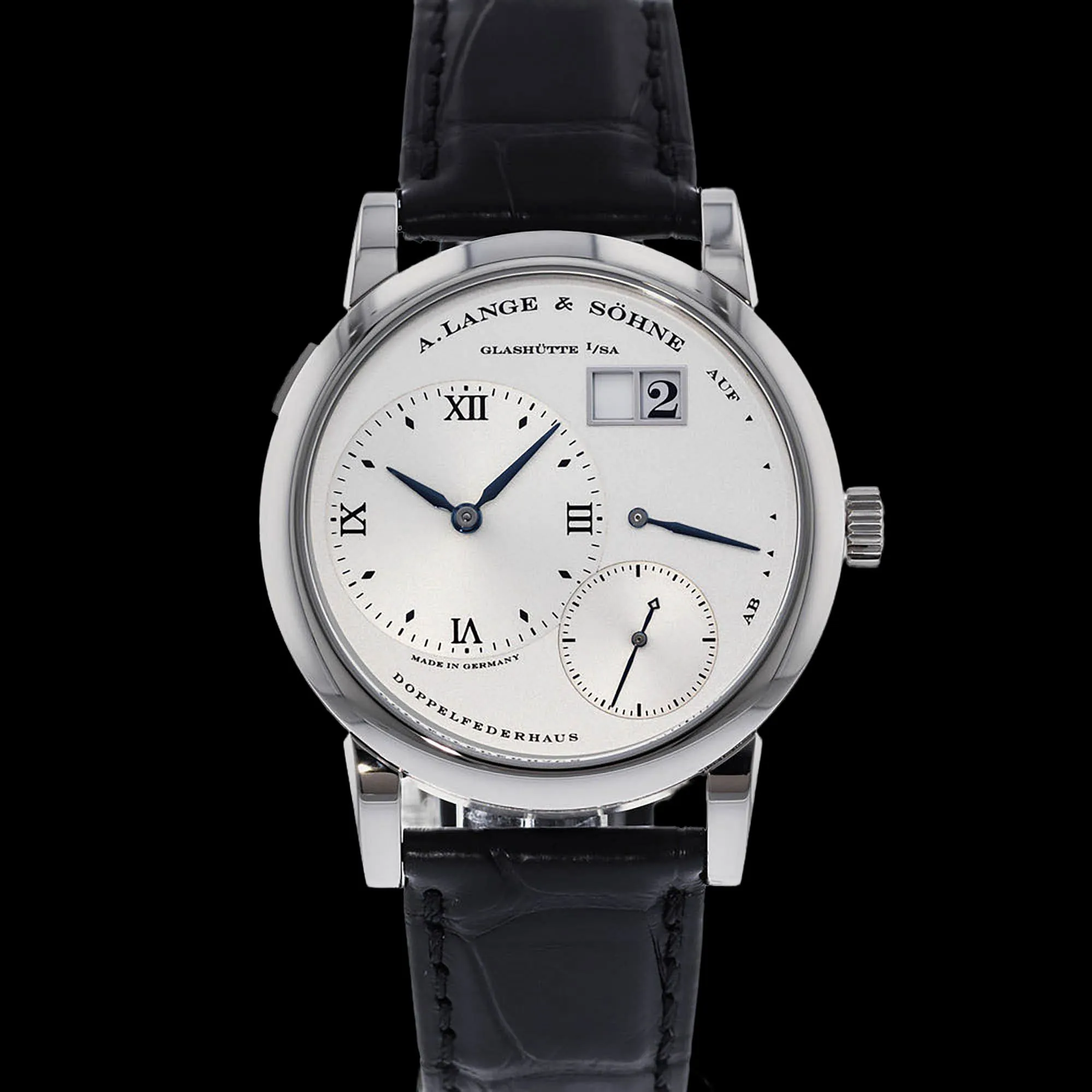 A. Lange & Söhne Lange 1 38.5mm White gold Silver