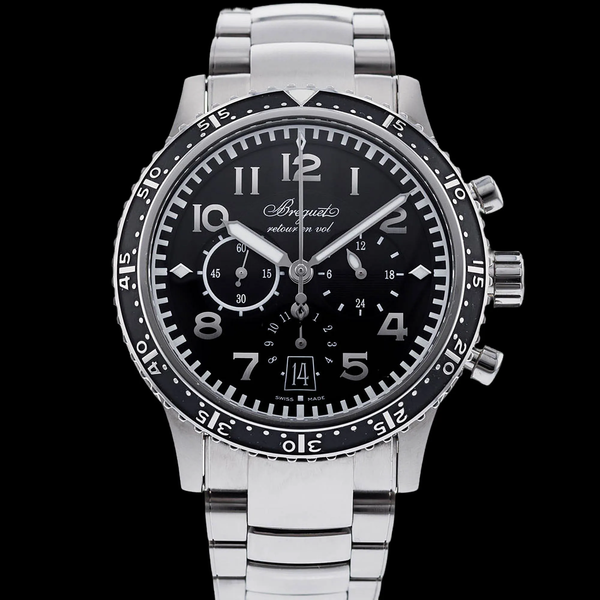 Breguet Type XXI 42mm Titanium Black