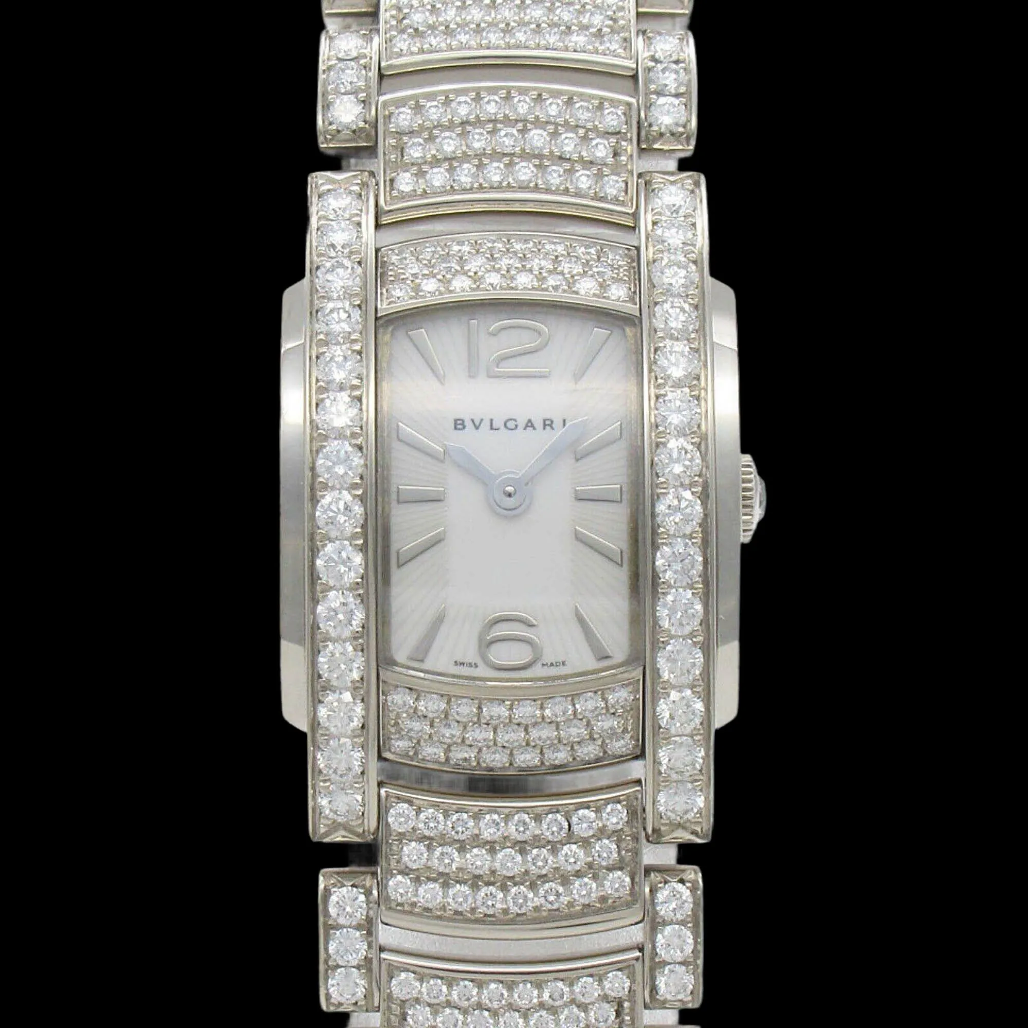 Bulgari Assioma 15mm White gold and Diamond White