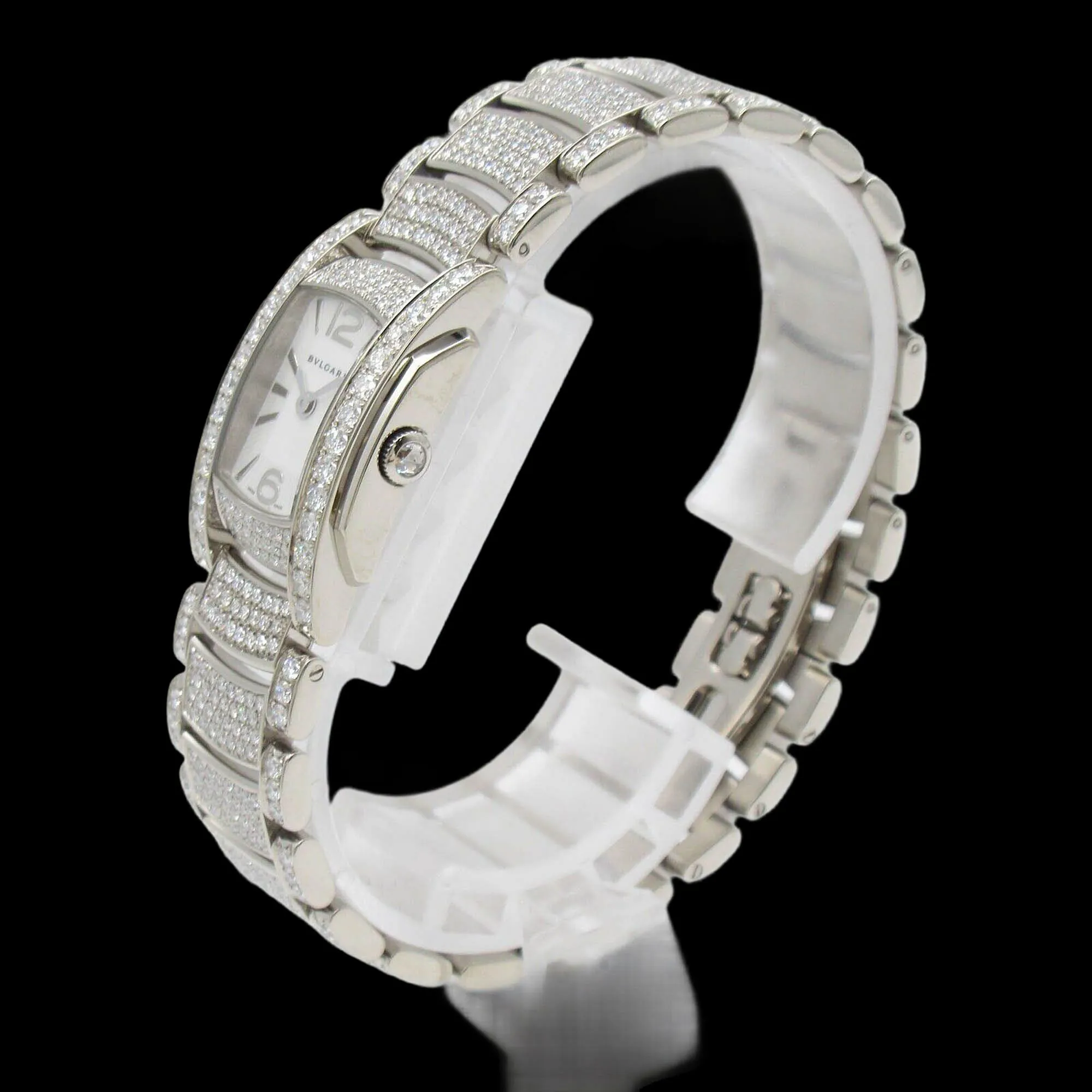 Bulgari Assioma 15mm White gold and Diamond White 2