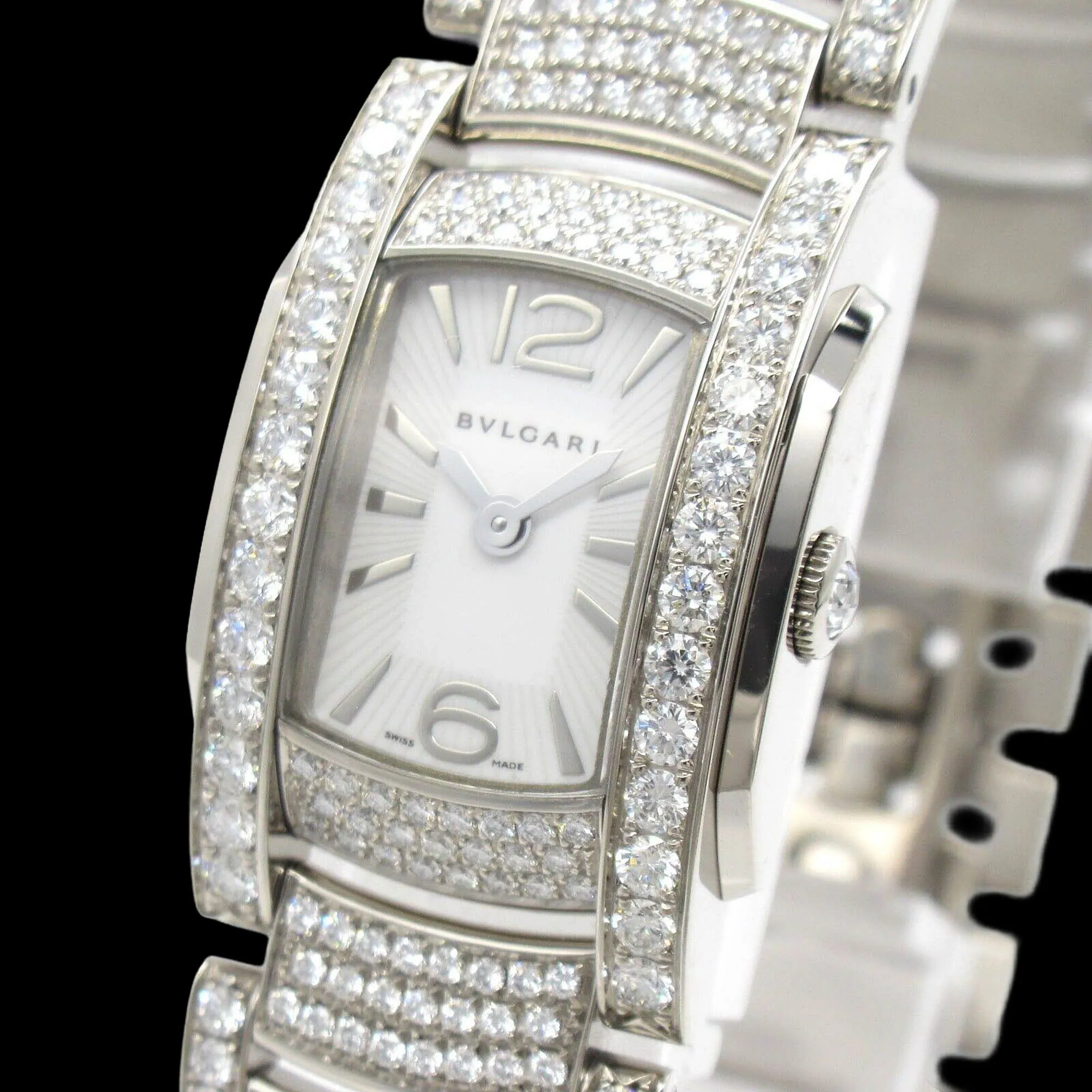 Bulgari Assioma 15mm White gold and Diamond White 1