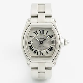 Cartier Roadster W62000V3 Stainless steel Silver