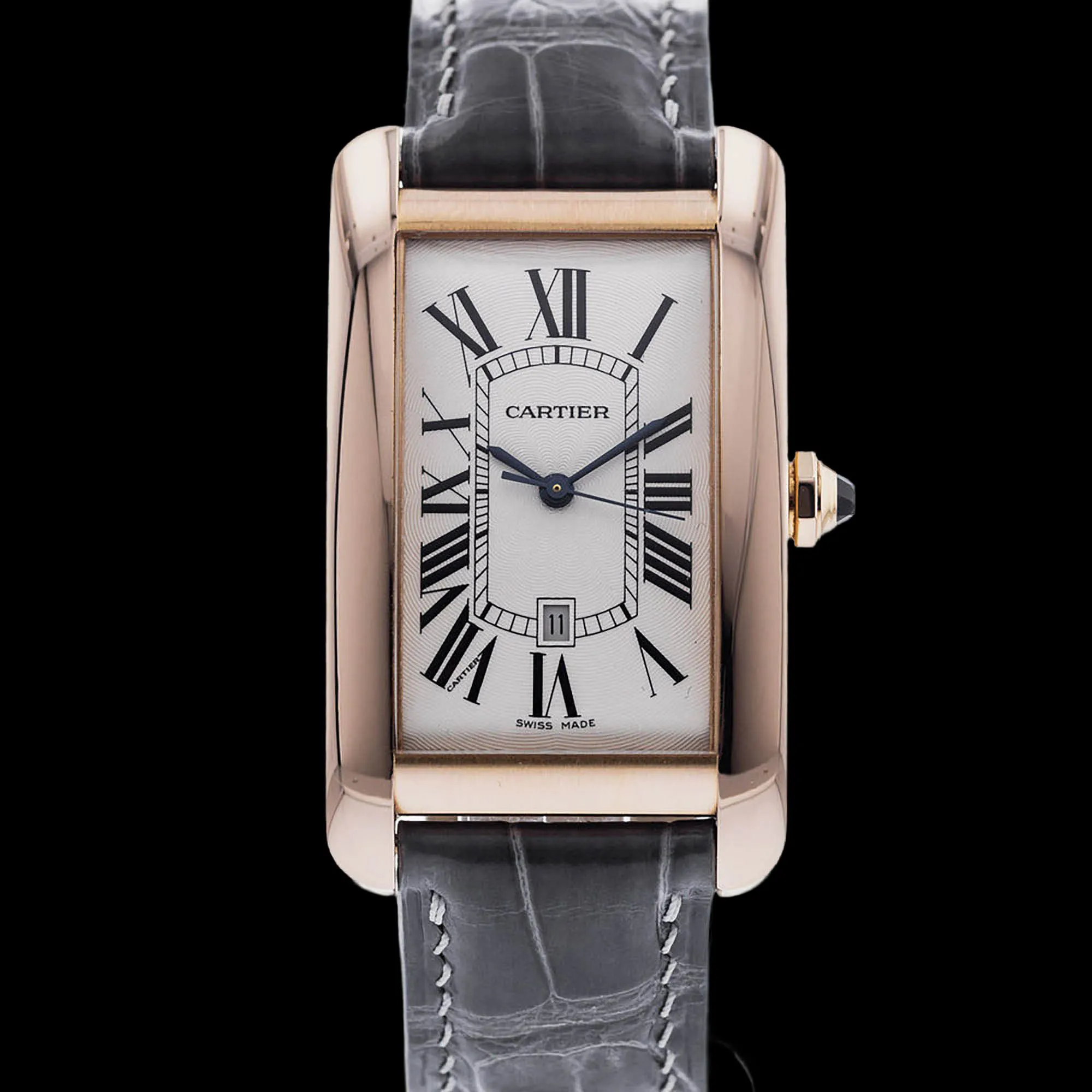 Cartier Tank Américaine 26.5mm Rose gold White