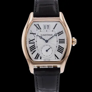 Cartier Tortue Rose gold White