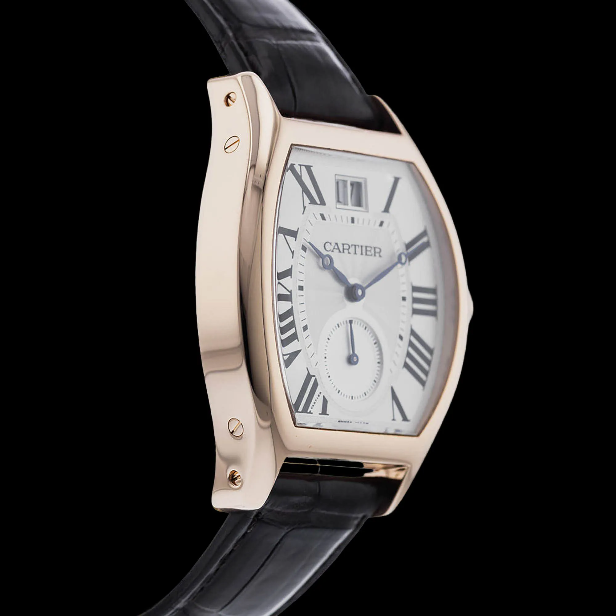 Cartier Tortue 38mm Rose gold White 3