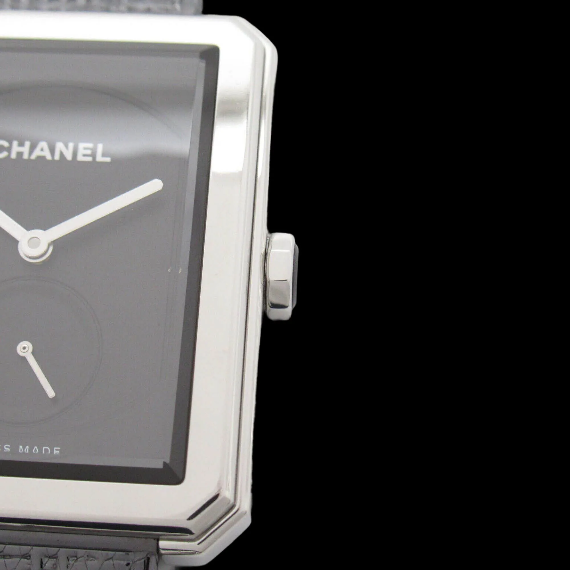 Chanel Boy-Friend 28.6mm Stainless steel Black 5