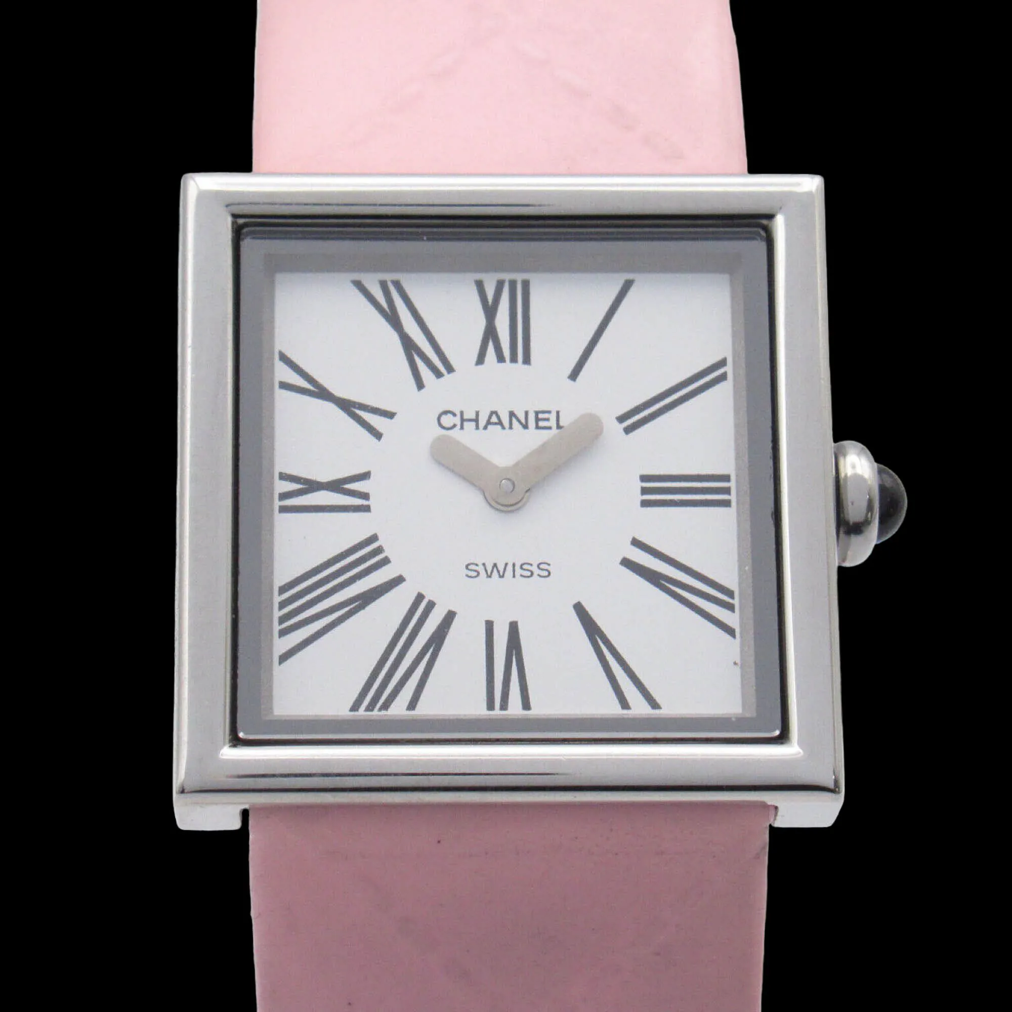 Chanel Mademoiselle nullmm Stainless steel White