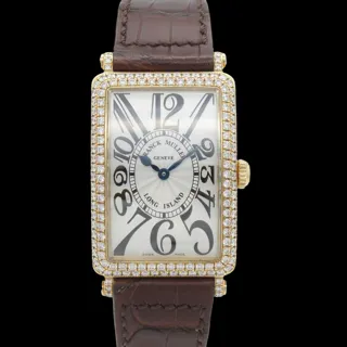 Franck Muller Long Island Rose gold and Diamond White