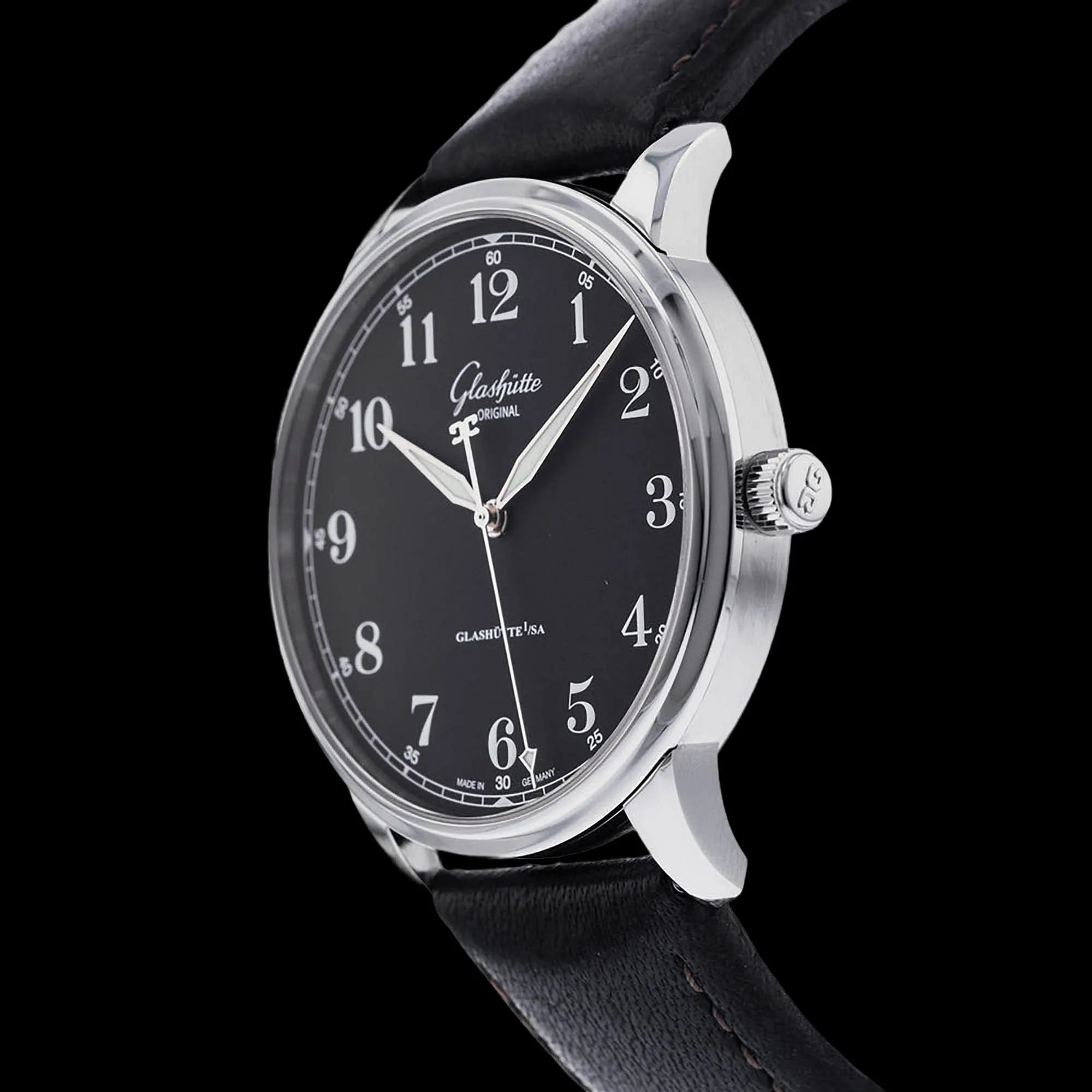 Glashütte Senator Excellence 40mm Stainless steel Black 2