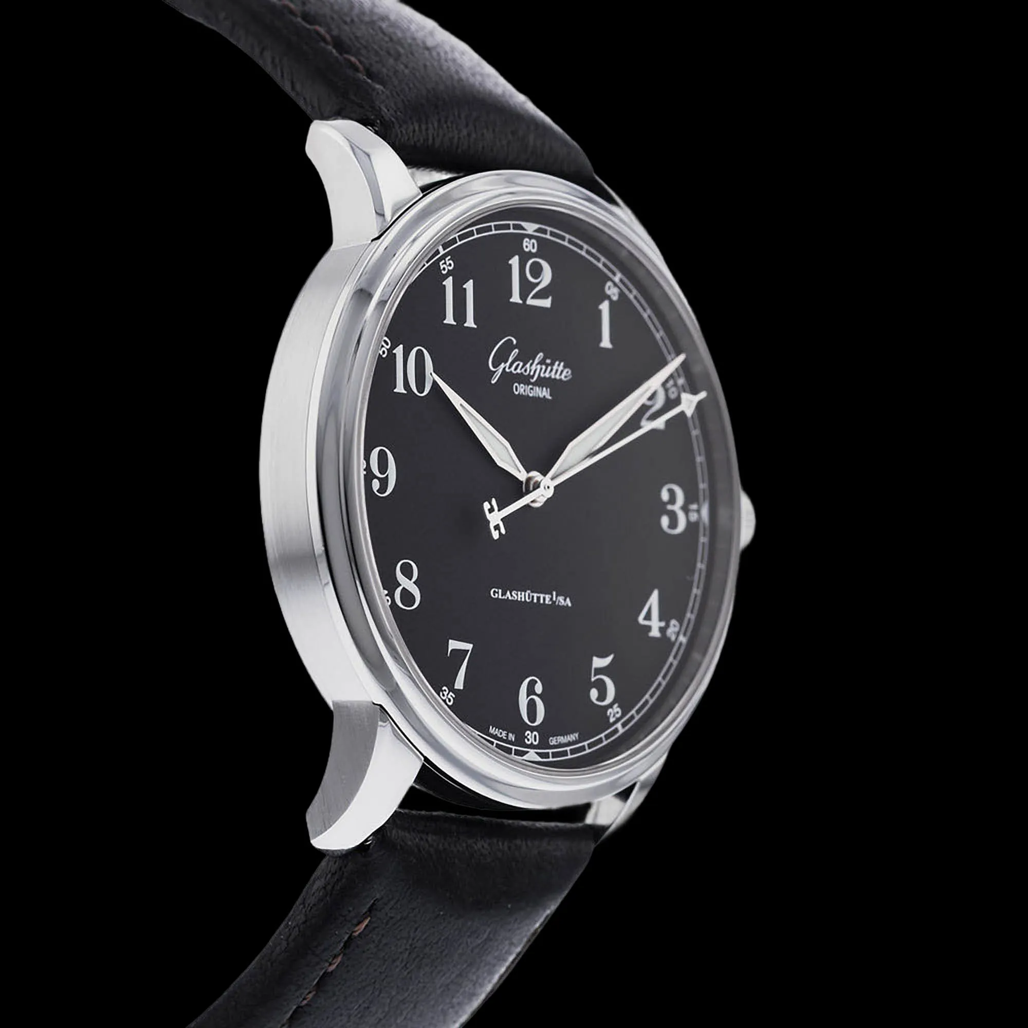 Glashütte Senator Excellence 40mm Stainless steel Black 3