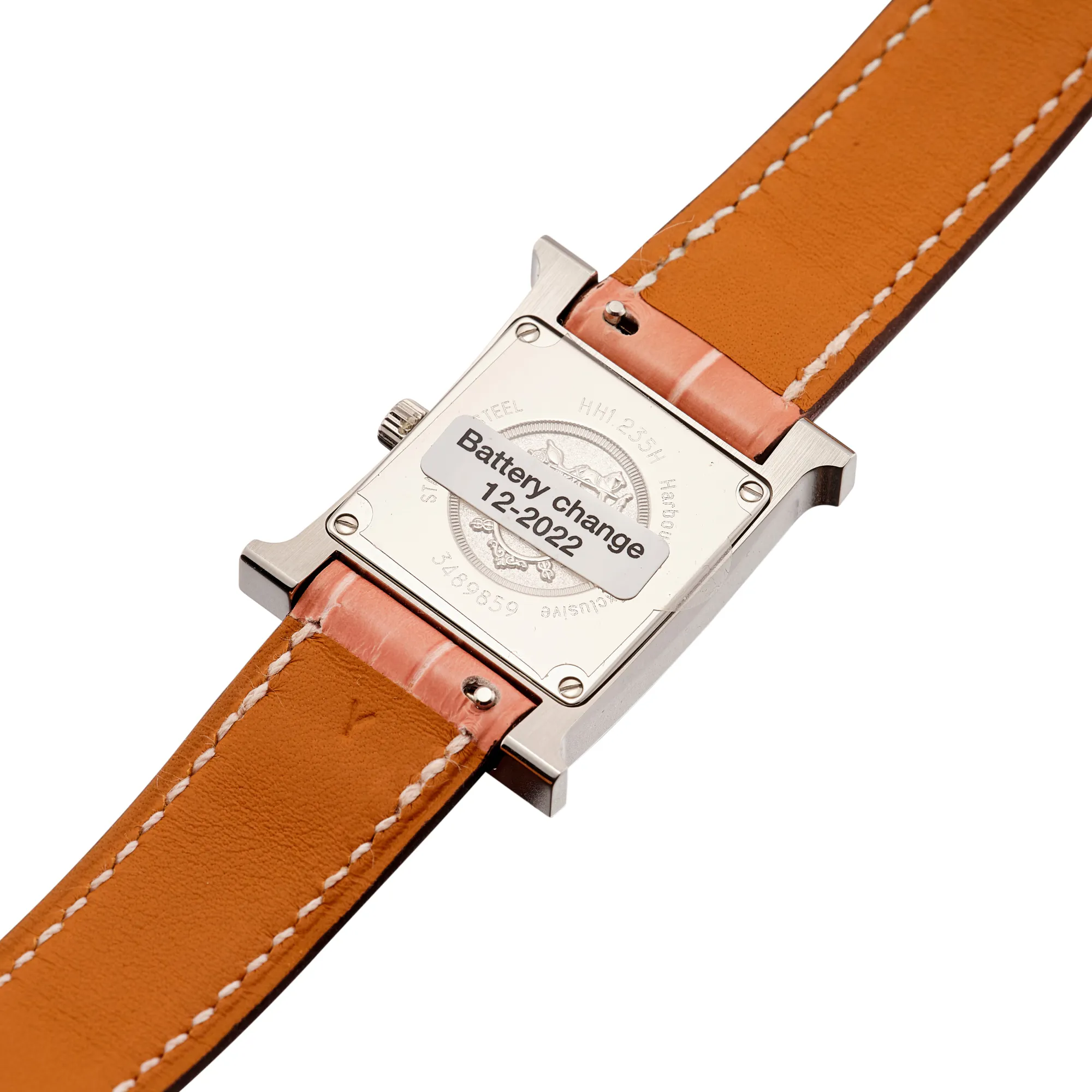 Hermès Heure H HH1.235 21mm Stainless steel and Diamond 4