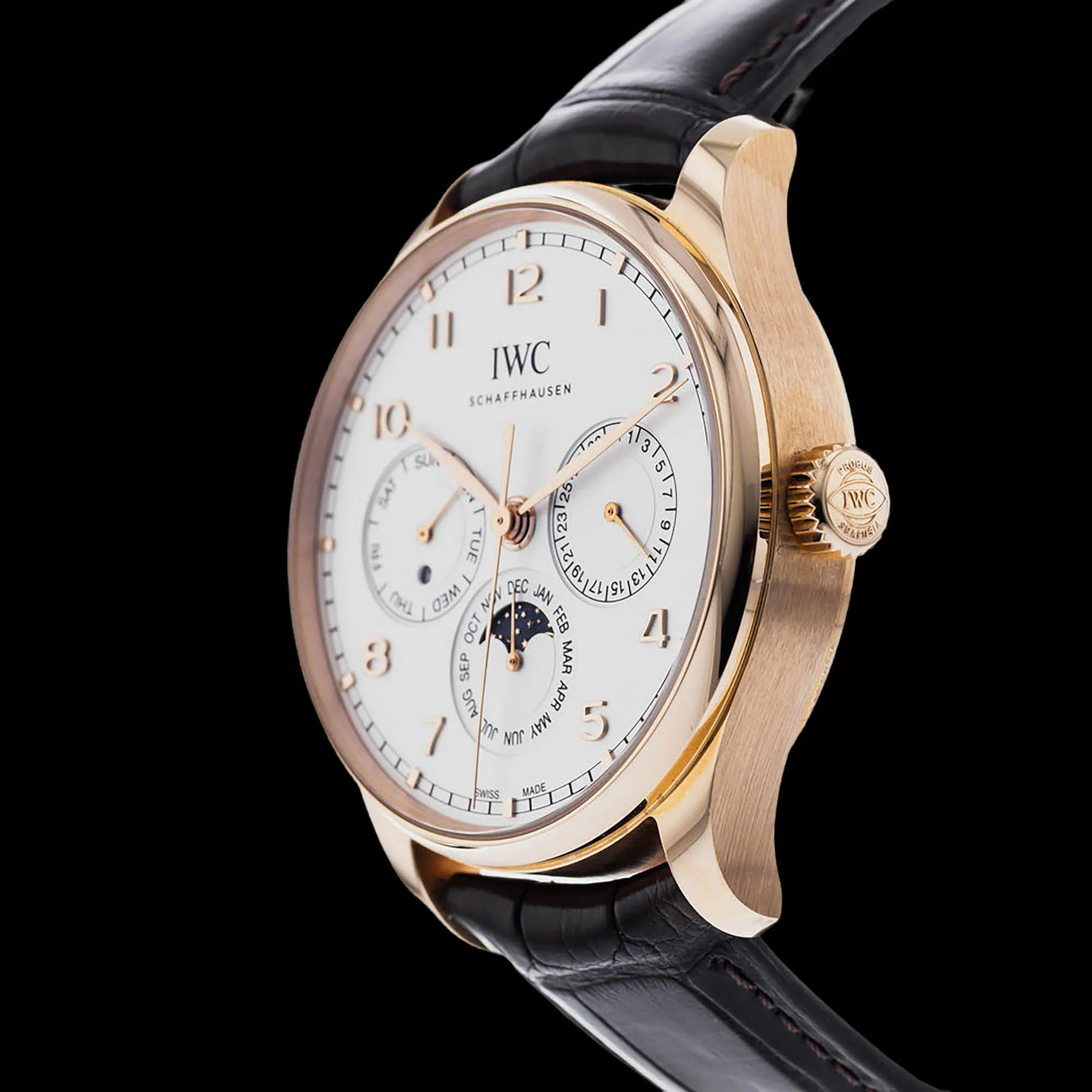 IWC Portugieser 42.5mm Red gold White 1