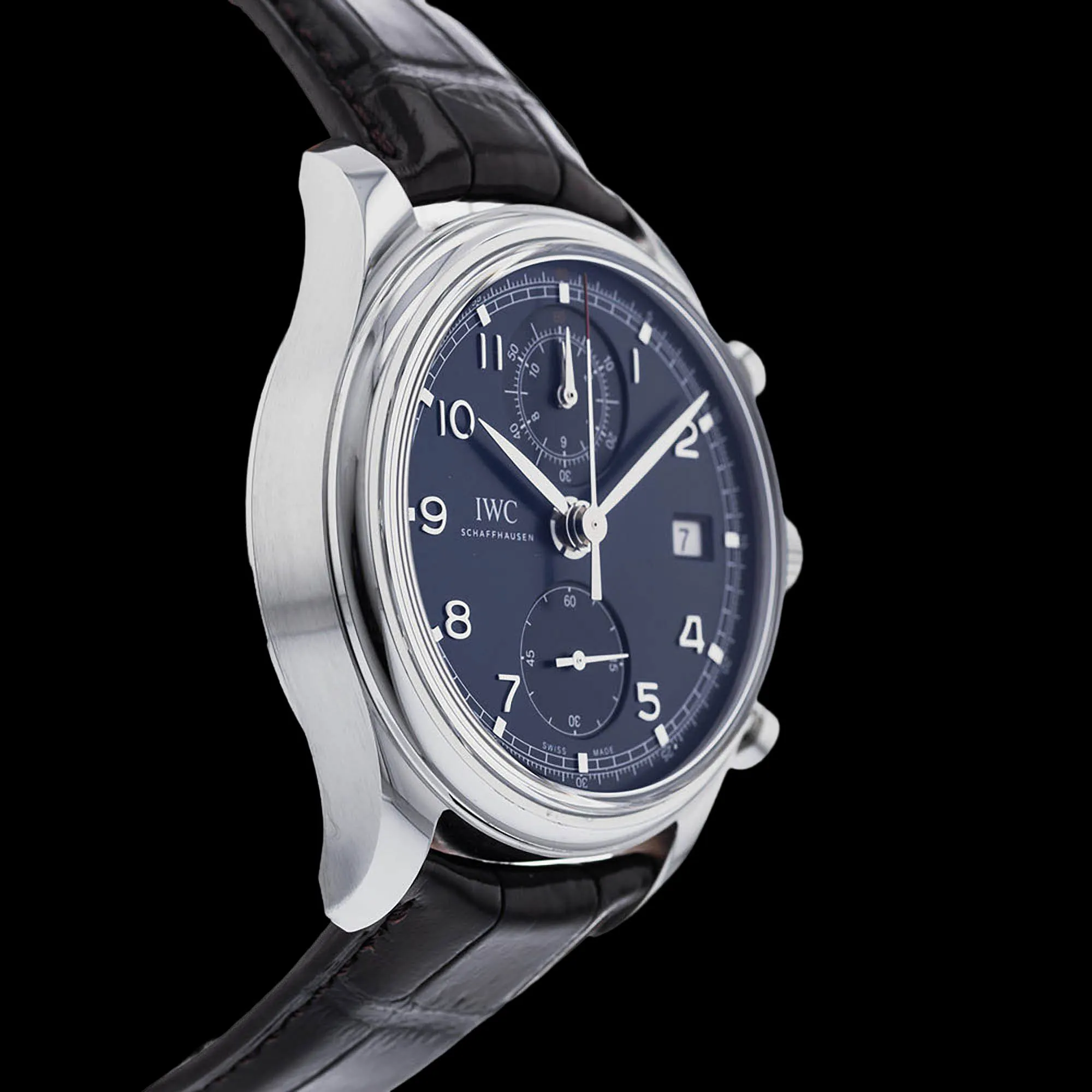 IWC Portugieser 42mm Stainless steel Blue 1