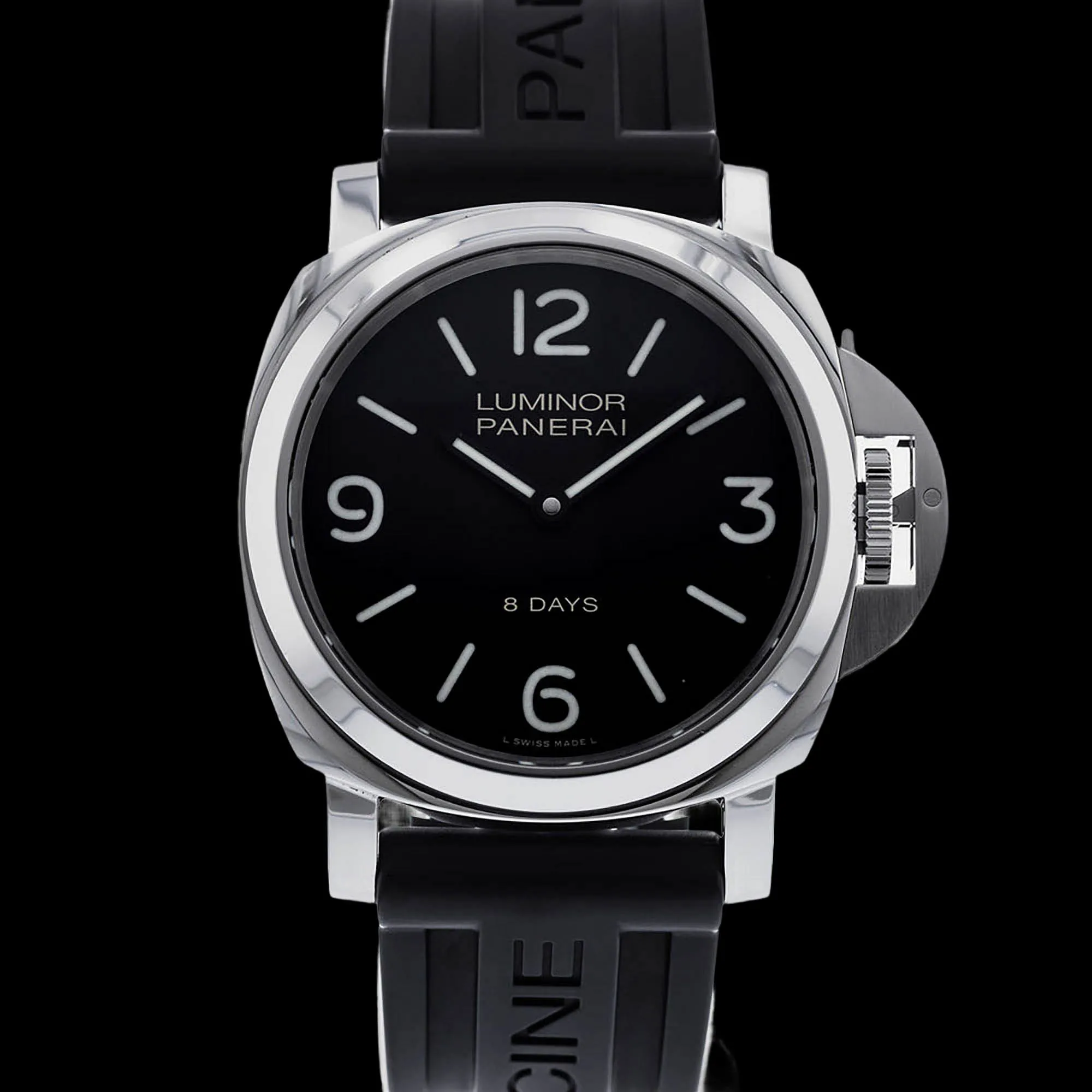 Panerai Luminor Base 44mm Stainless steel Black