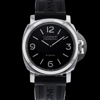 Panerai Luminor Base Stainless steel Black