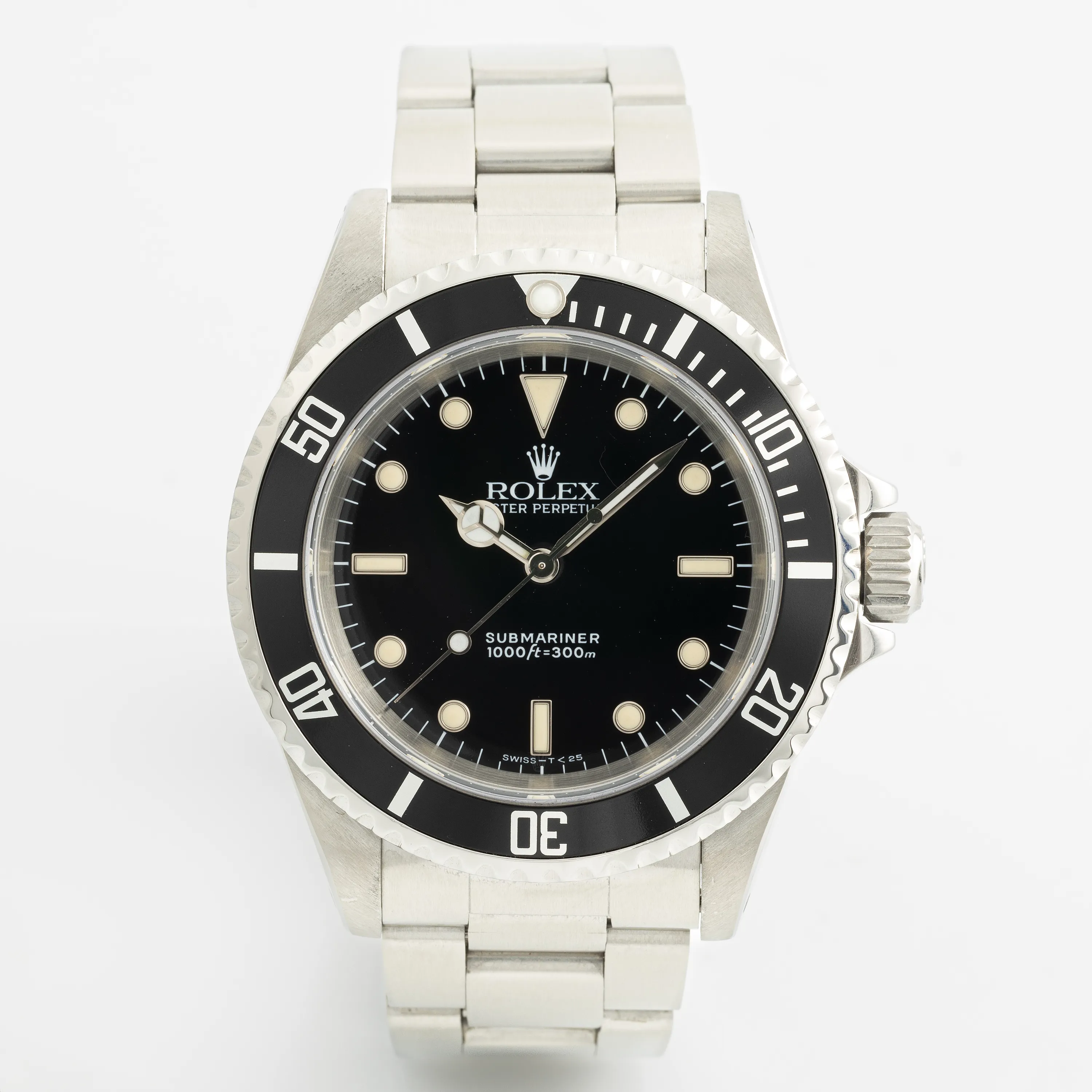 Rolex Submariner 14060 40mm Stainless steel Black