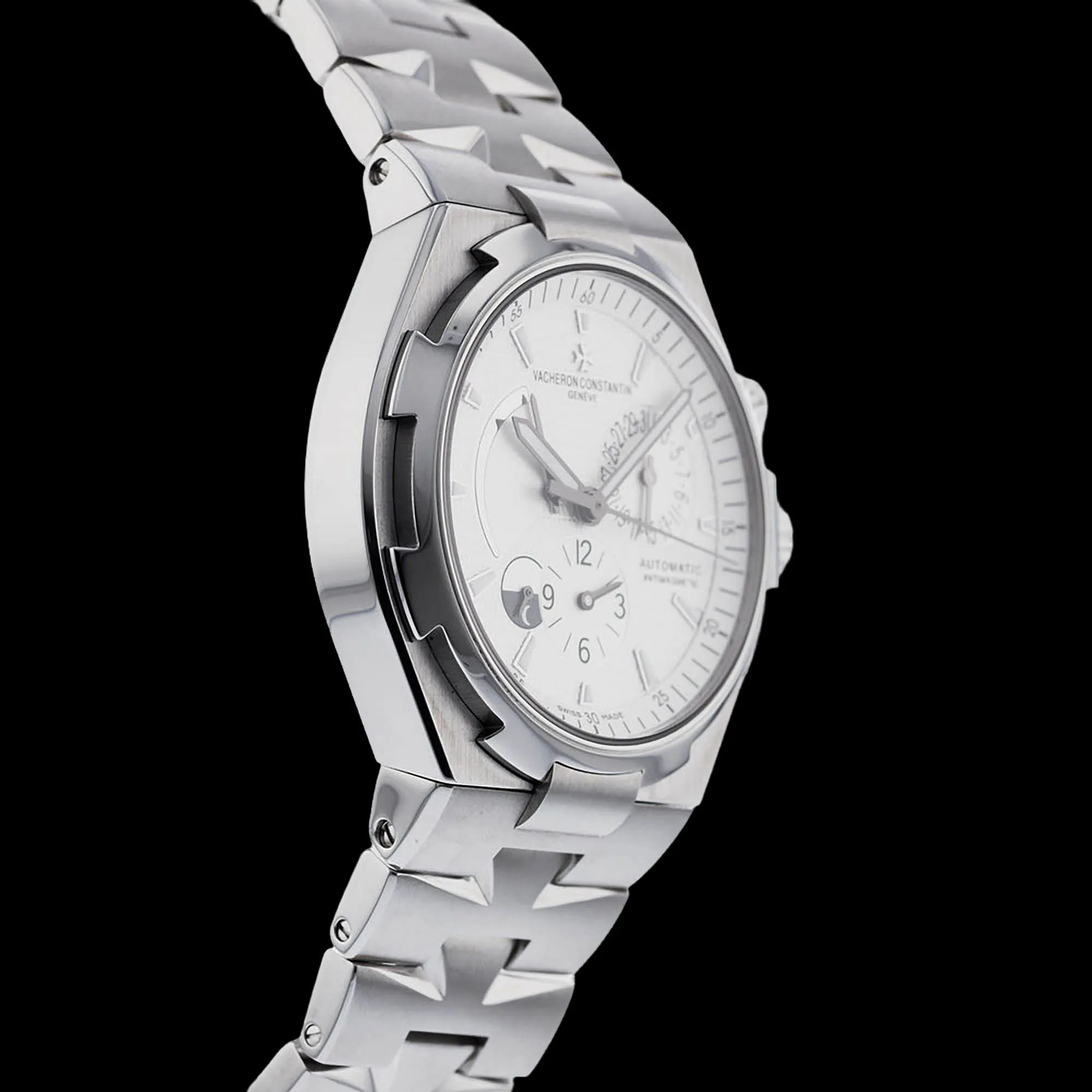 Vacheron Constantin Overseas Dual Time 42mm Stainless steel Silver 3