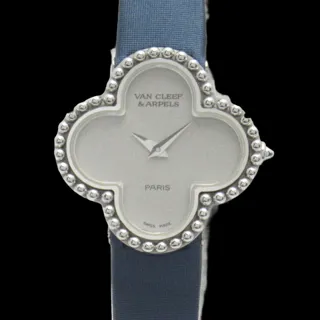 Van Cleef & Arpels Alhambra White gold Silver