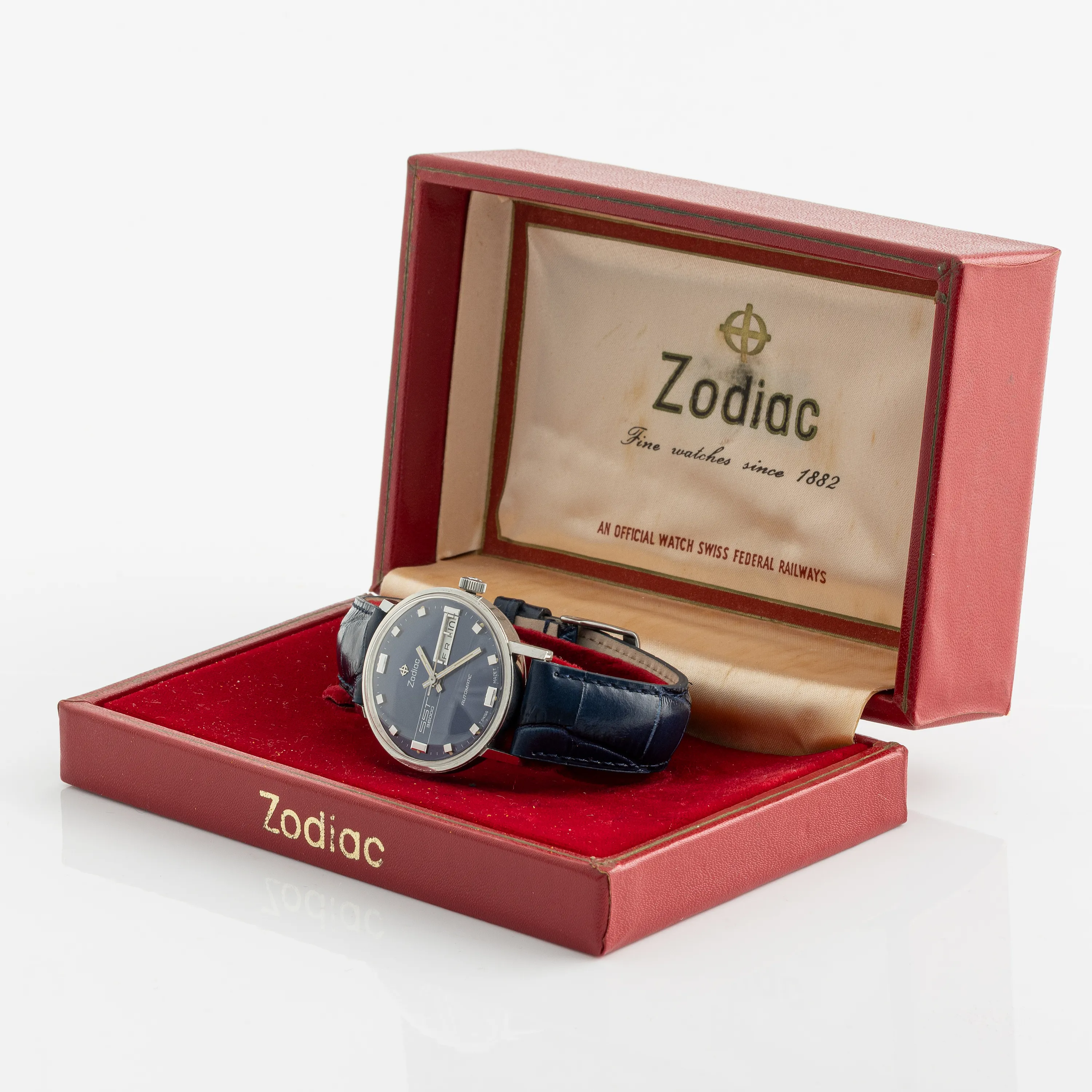 Zodiac 34mm Stainless steel Black 5