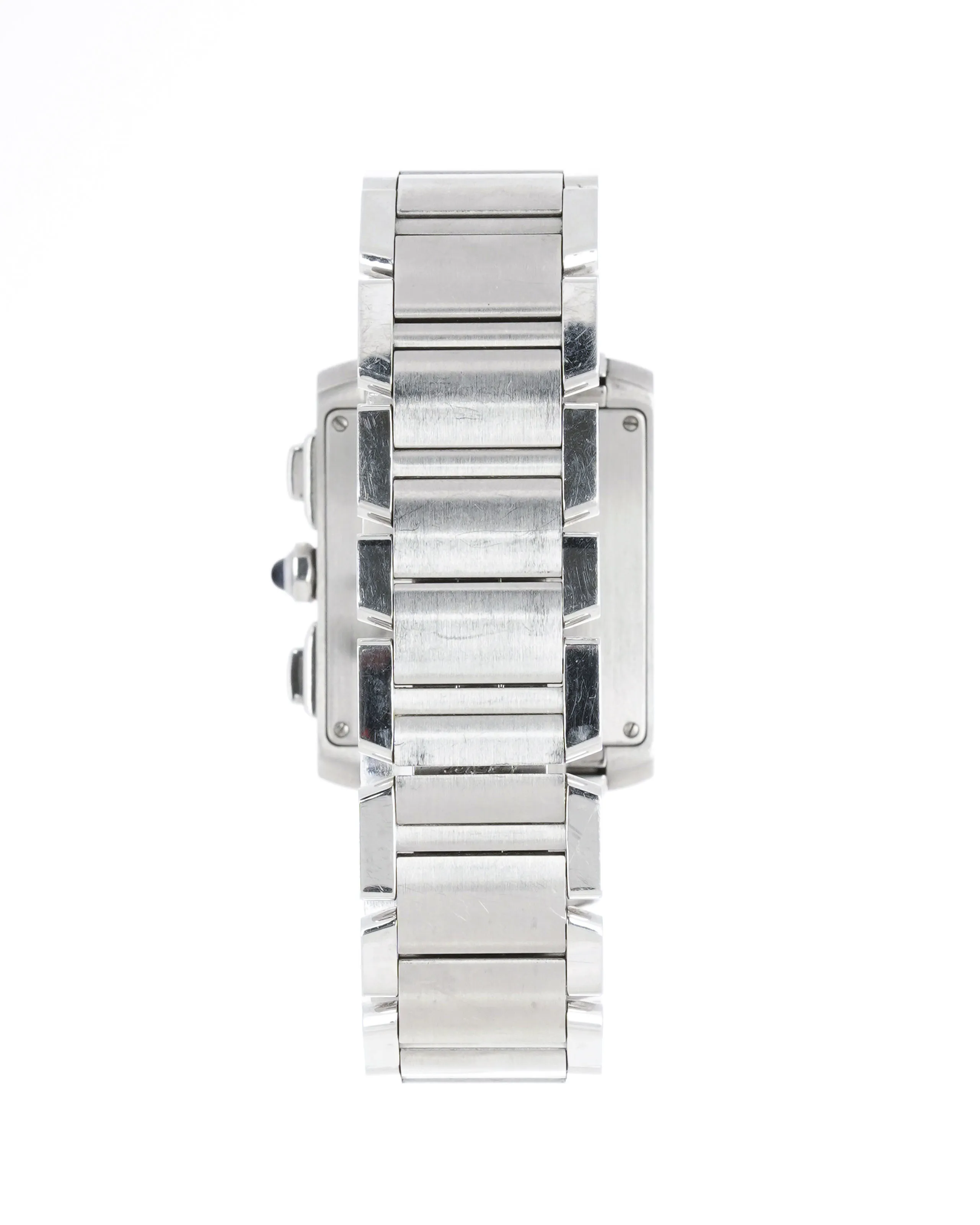Cartier Tank Française 2303 28mm Stainless steel White 2