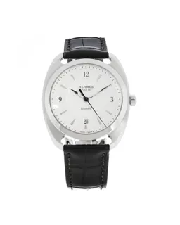 Hermès Dressage DR5.71A Stainless steel White