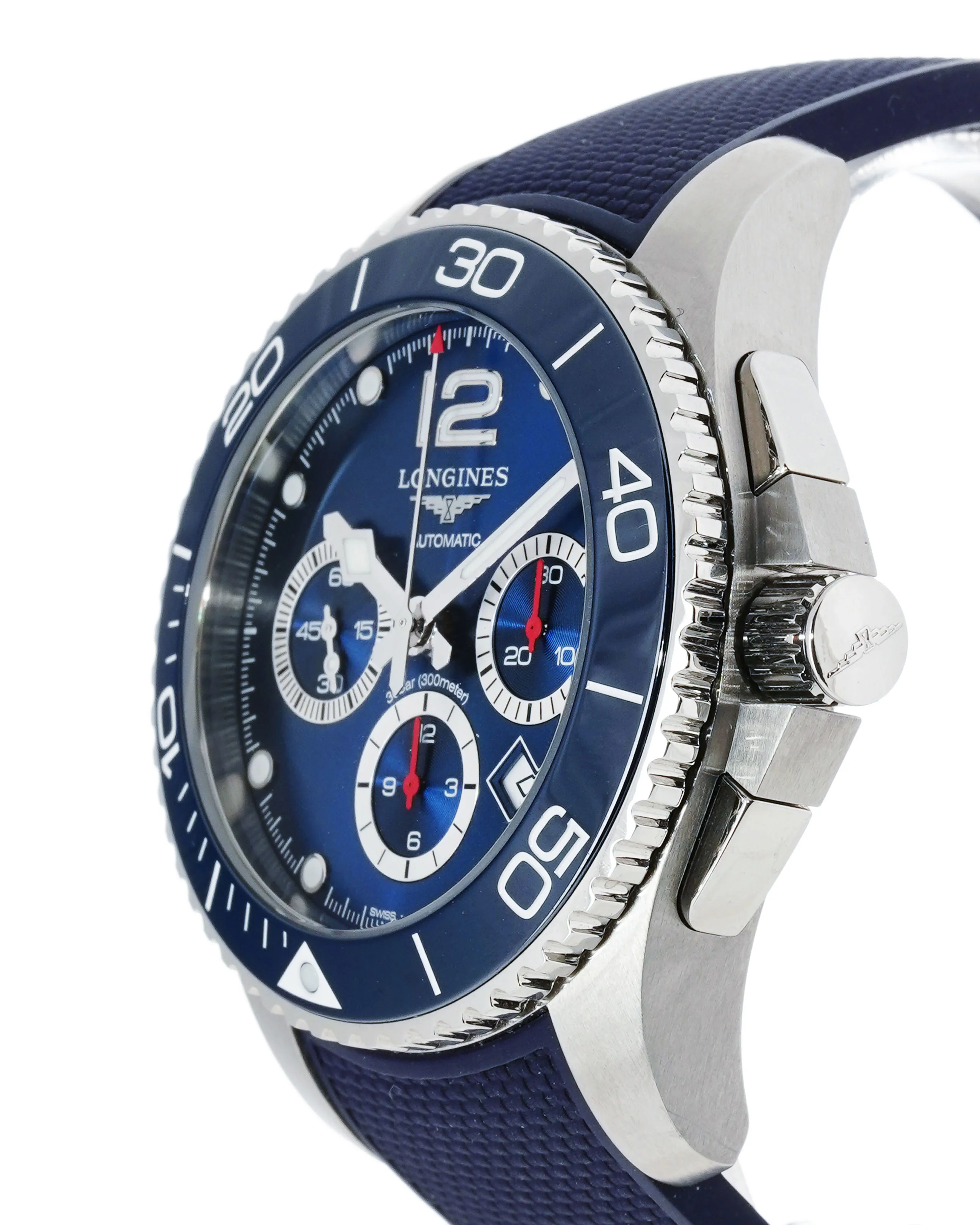 Longines HydroConquest L3.883.4 43mm Stainless steel Blue 3