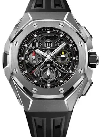 Audemars Piguet Royal Oak Concept 26650TI.OO.D013CA.01 43mm Titanium Transparent