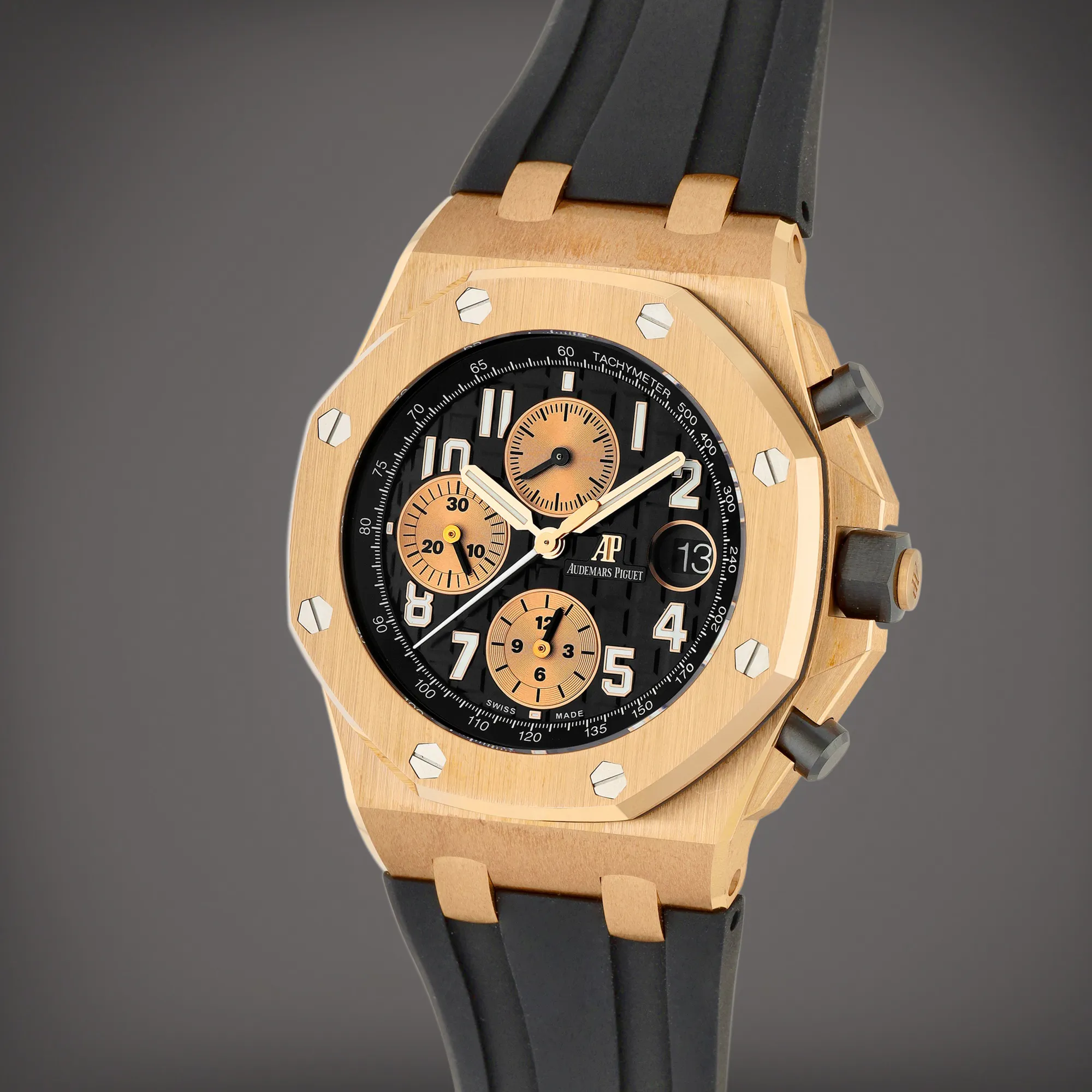 Audemars Piguet Royal Oak Offshore 26470OR.OO.A002CR.02 42mm Rose gold Black 2