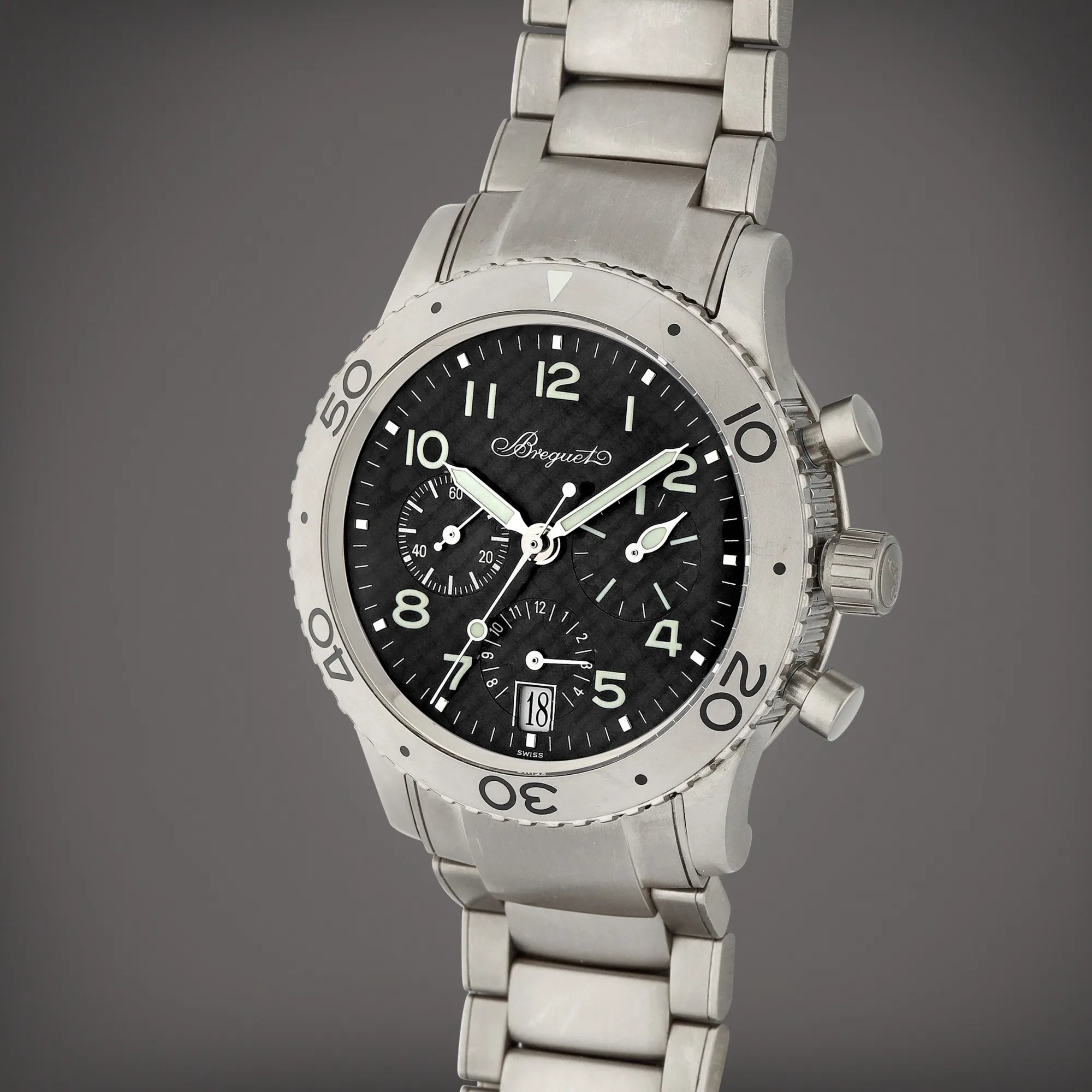 Breguet Type XX Transatlantique 3820 39mm Titanium 2