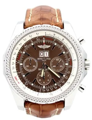 Breitling Bentley A44362 48mm Steel Brown