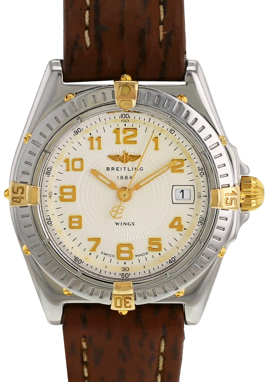 Breitling Windrider B67050 31mm Stainless steel and Gold-plated Cream