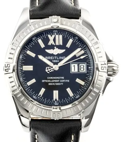 Breitling Galactic A49350 41mm Stainless steel Black