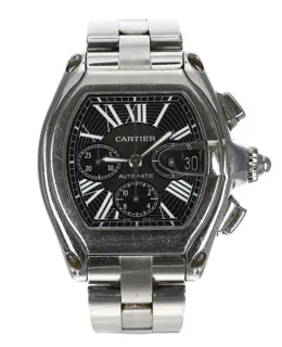 Cartier Roadster 2618 Stainless steel Black