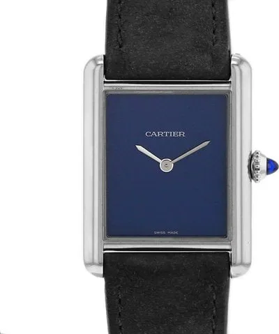 Cartier Tank 4323 0mm Stainless steel Blue