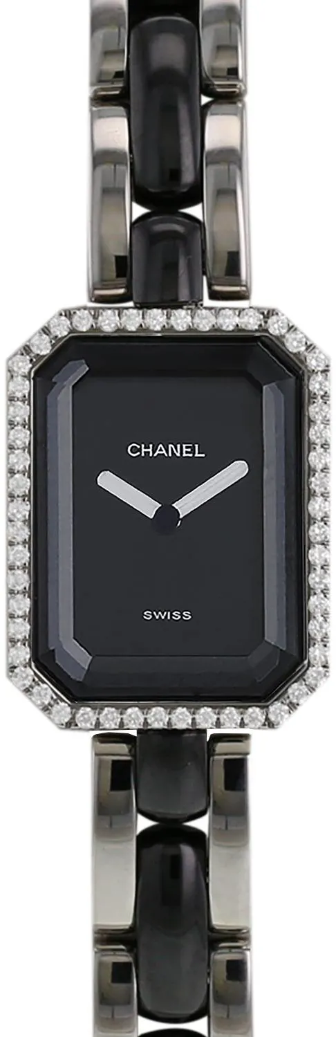 Chanel Premier h2163 15mm Stainless steel Black