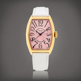 Franck Muller Curvex 5850 SC 44mm Yellow gold Pink