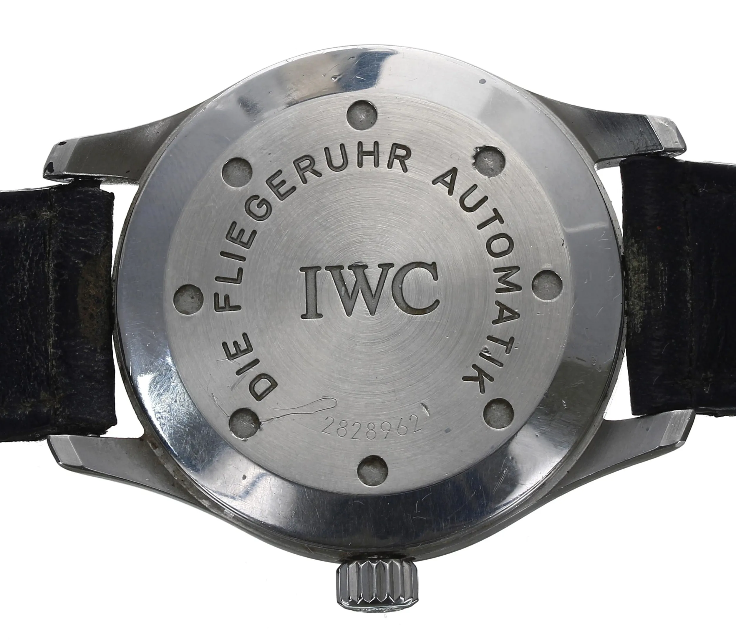 IWC Pilot IW325301 38mm Stainless steel Black 3