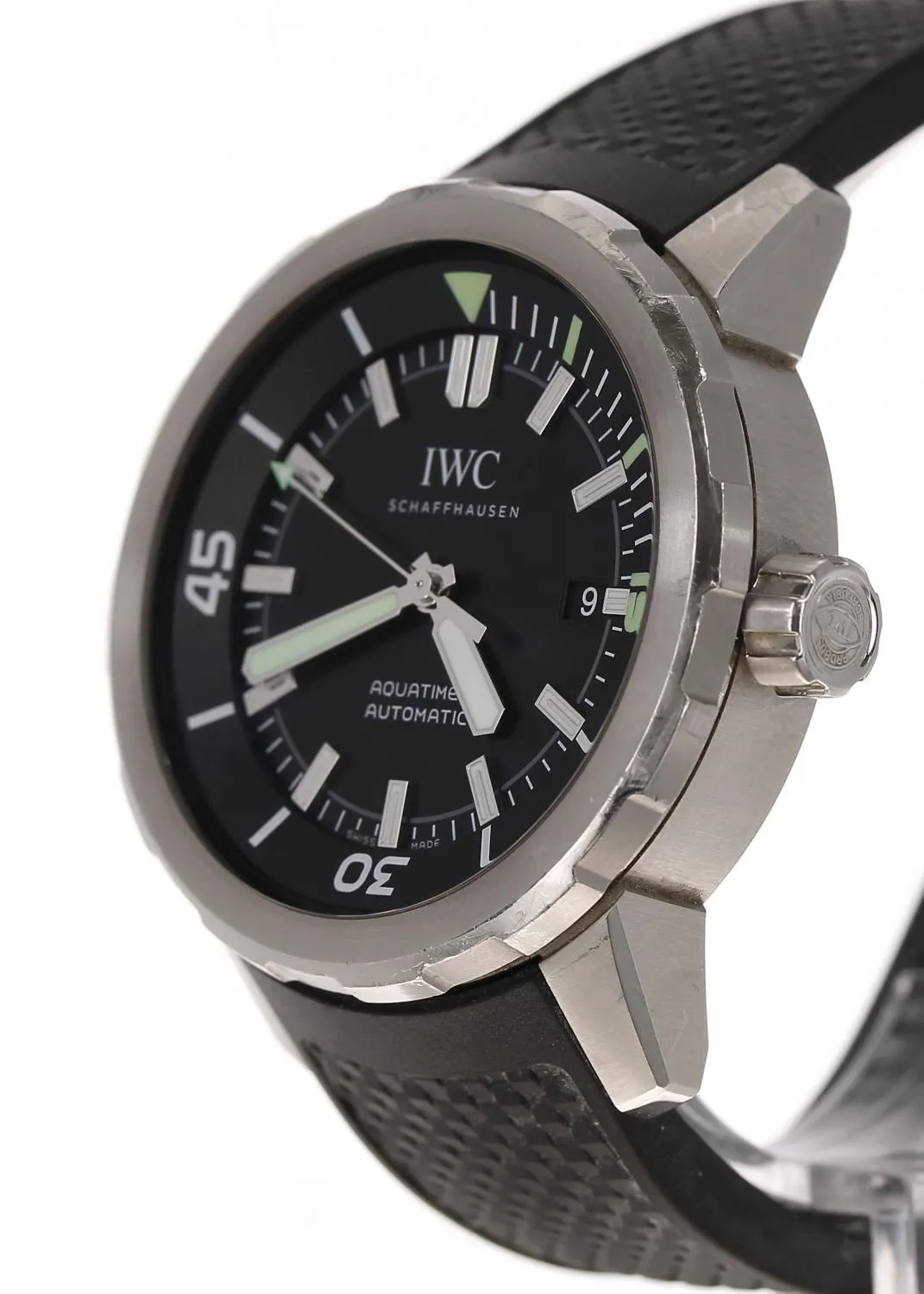 IWC Aquatimer Automatic IW329001 44mm Stainless steel Black 1