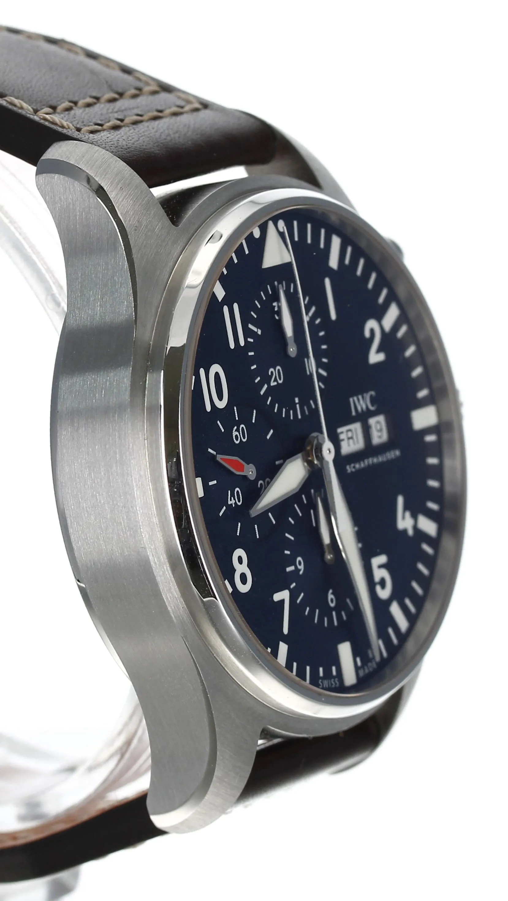 IWC Pilot Chronograph IW377714 43mm Stainless steel Blue 3