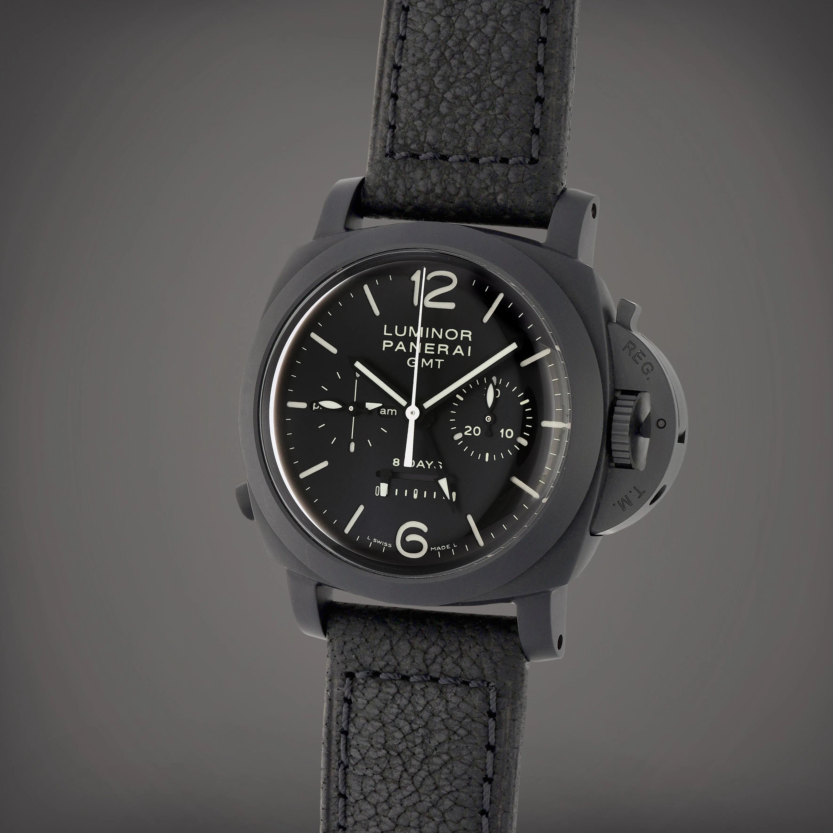 Panerai Luminor 1950 PAM 00317 44mm Titanium and ceramic Black 1